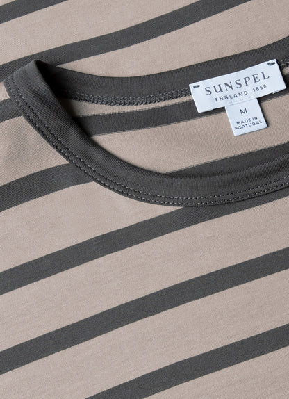 Mens Classic Tshirt In Ash Grey Charcoal Mtsh0001Brs Stms