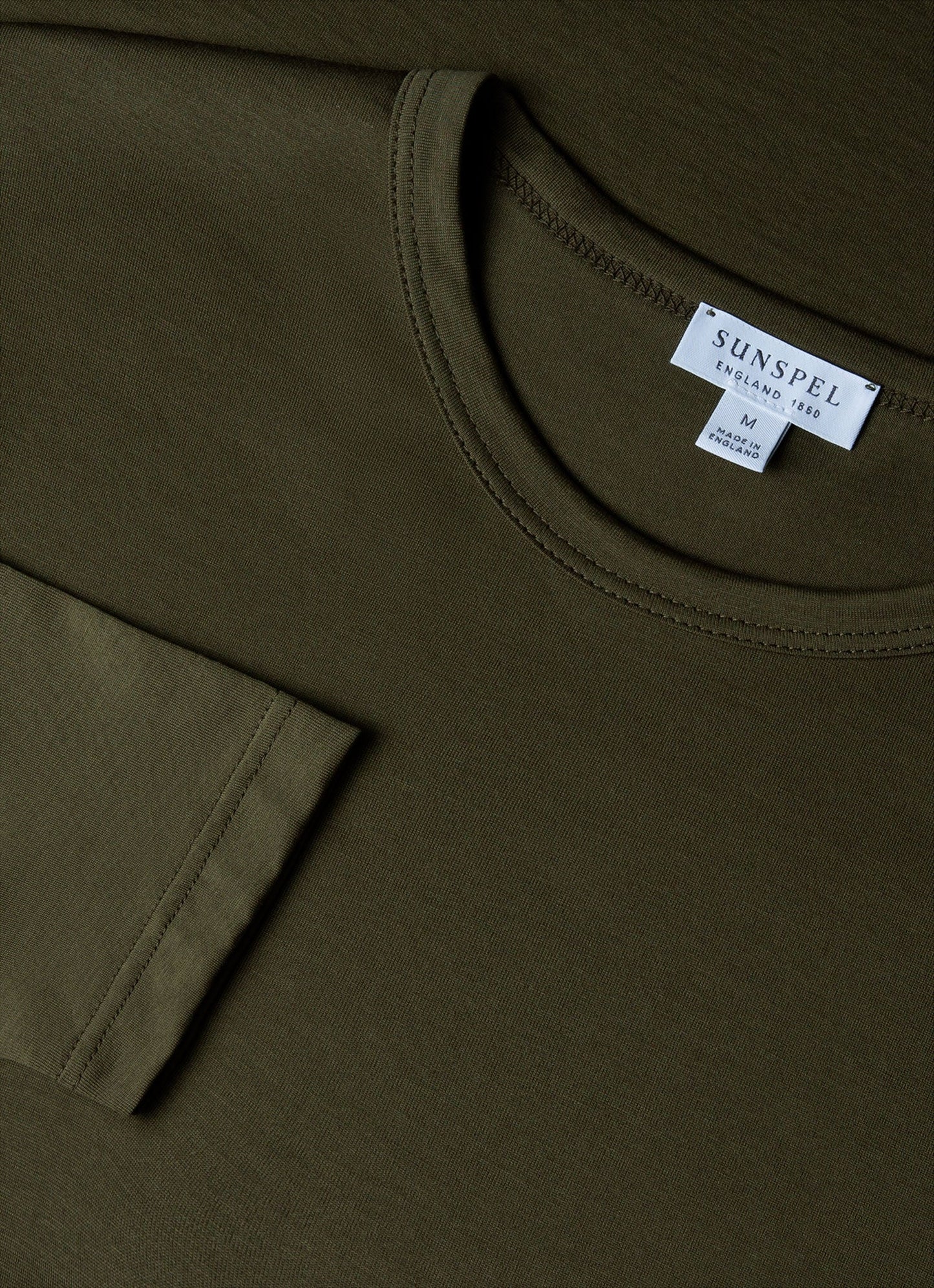 Mens Long Sleeve Classic Tshirt In Pine Green Mtsh0003 Gnhz