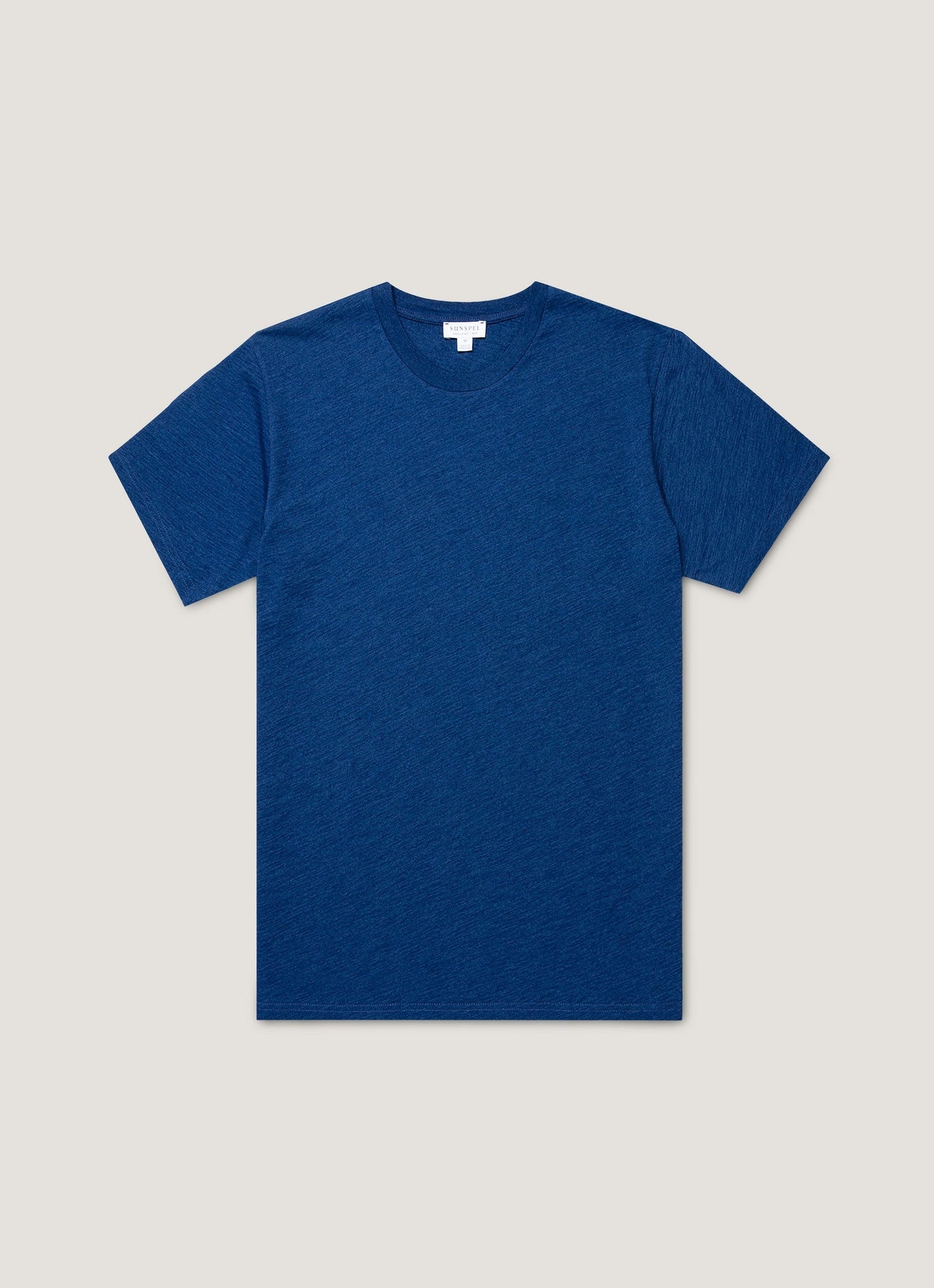 Mens Riviera Midweight Tshirt In Real Indigo Mtsh0007R Buje