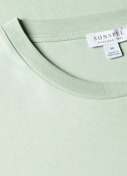 Mens Riviera Midweight Tshirt In Laurel Mtsh0007R Gnjb