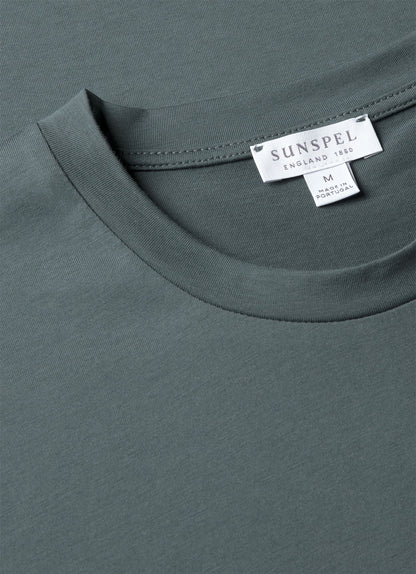 Mens Riviera Midweight Tshirt In Dark Petrol Mtsh0007S Gnit