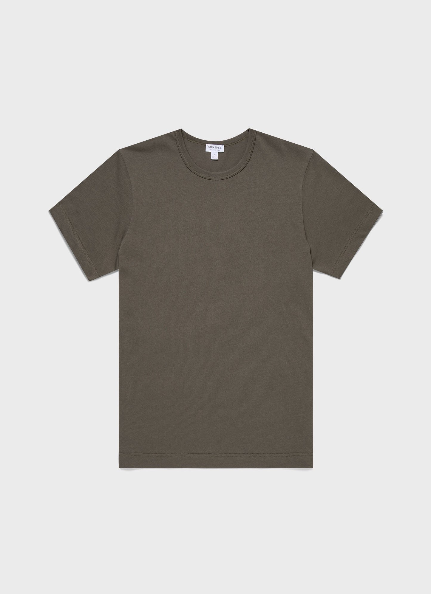 Mens Single Jersey Tshirt In Khaki Mtsh0187 Gngy