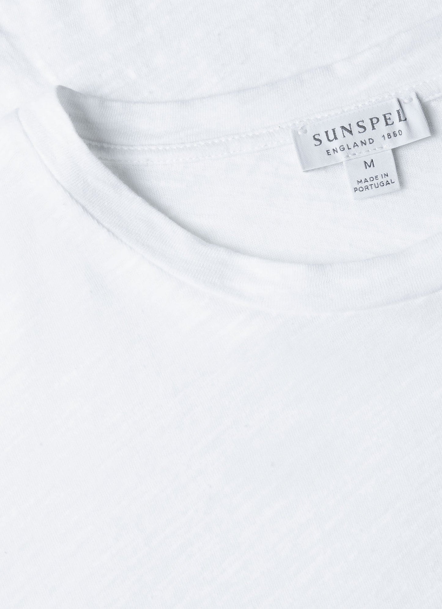 Mens Cotton Linen Tshirt In White Mtsh0192 Whaa