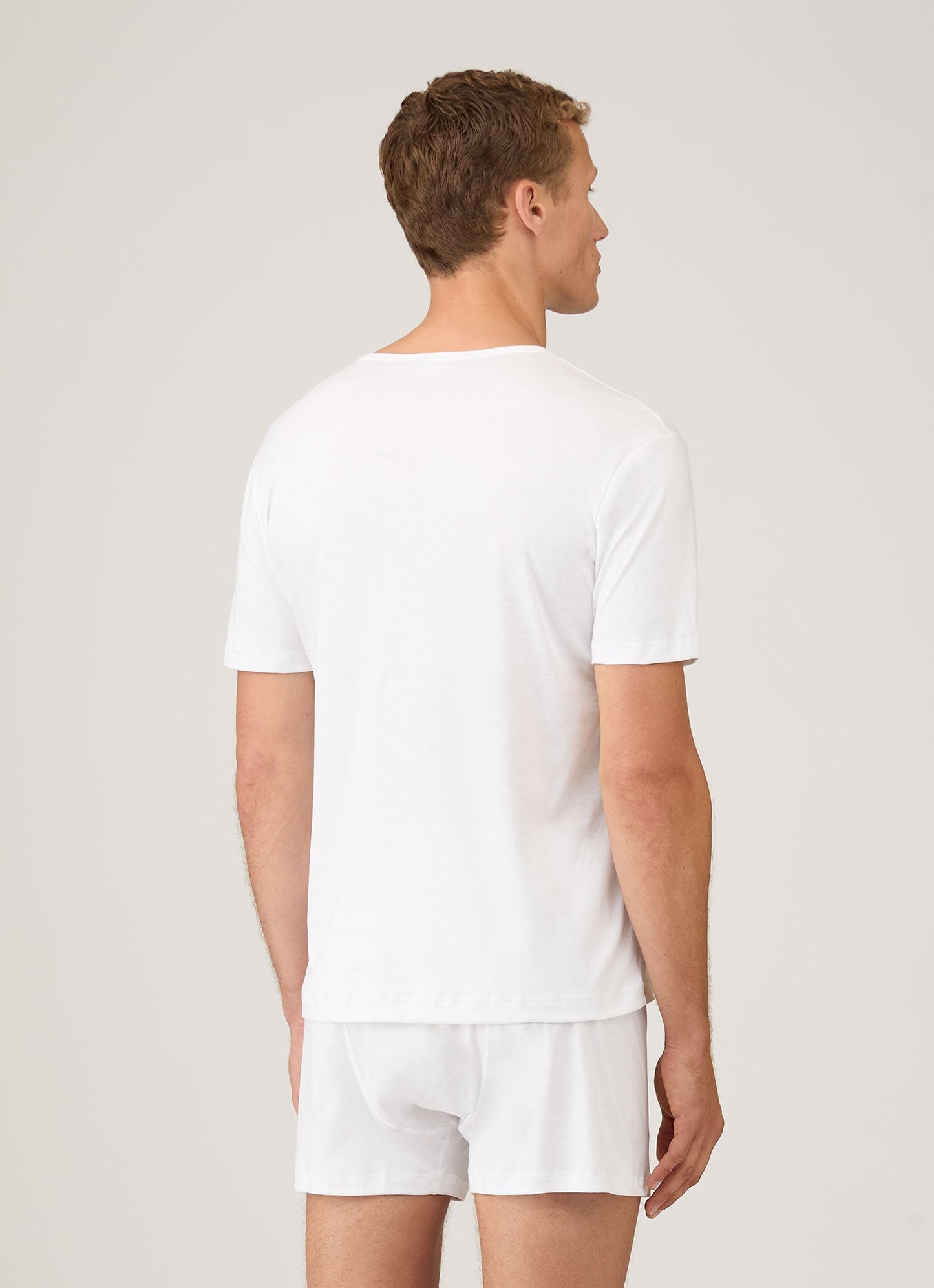 Mens Sea Island Crew Neck T Shirt Mtsh4000 White