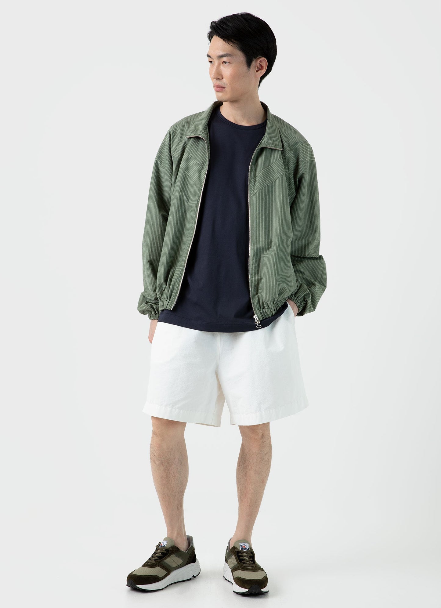 Mens Nigel Cabourn Tshirt In Navy Ncmtsh0171 Buaa