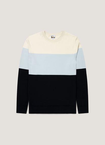 Mens Paul Weller Jumper In Vintage Blue Pwmjum8320 Buxh