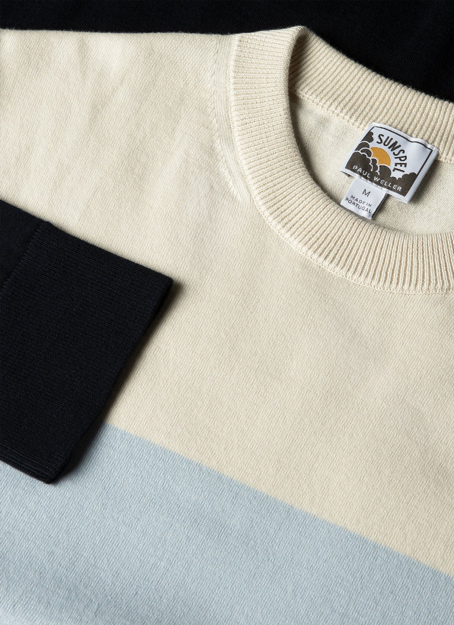 Mens Paul Weller Jumper In Vintage Blue Pwmjum8320 Buxh