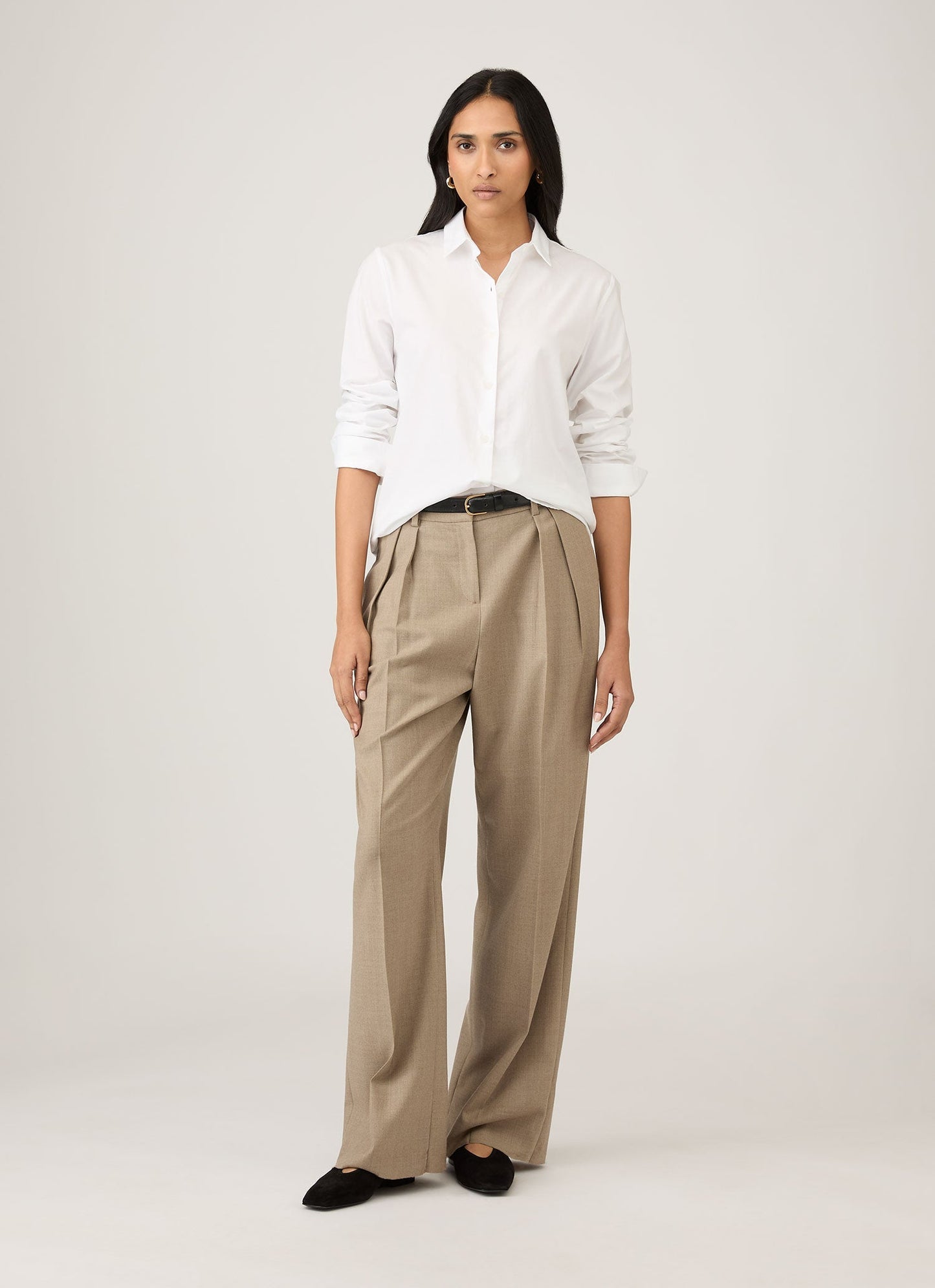 Womens Cotton Shirt White Wsht2015