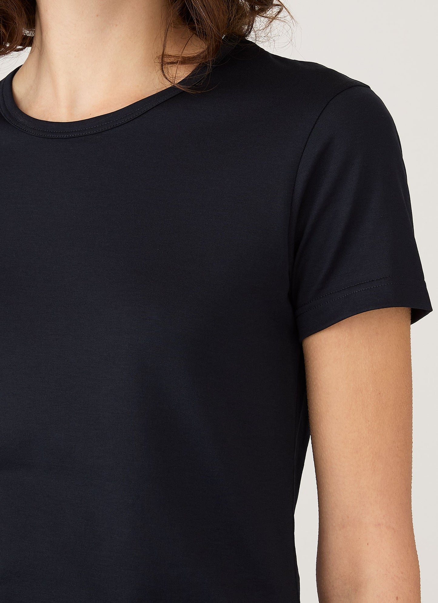 Womens Classic Tshirt In Midnight Navy Wtsh0032 Buvn